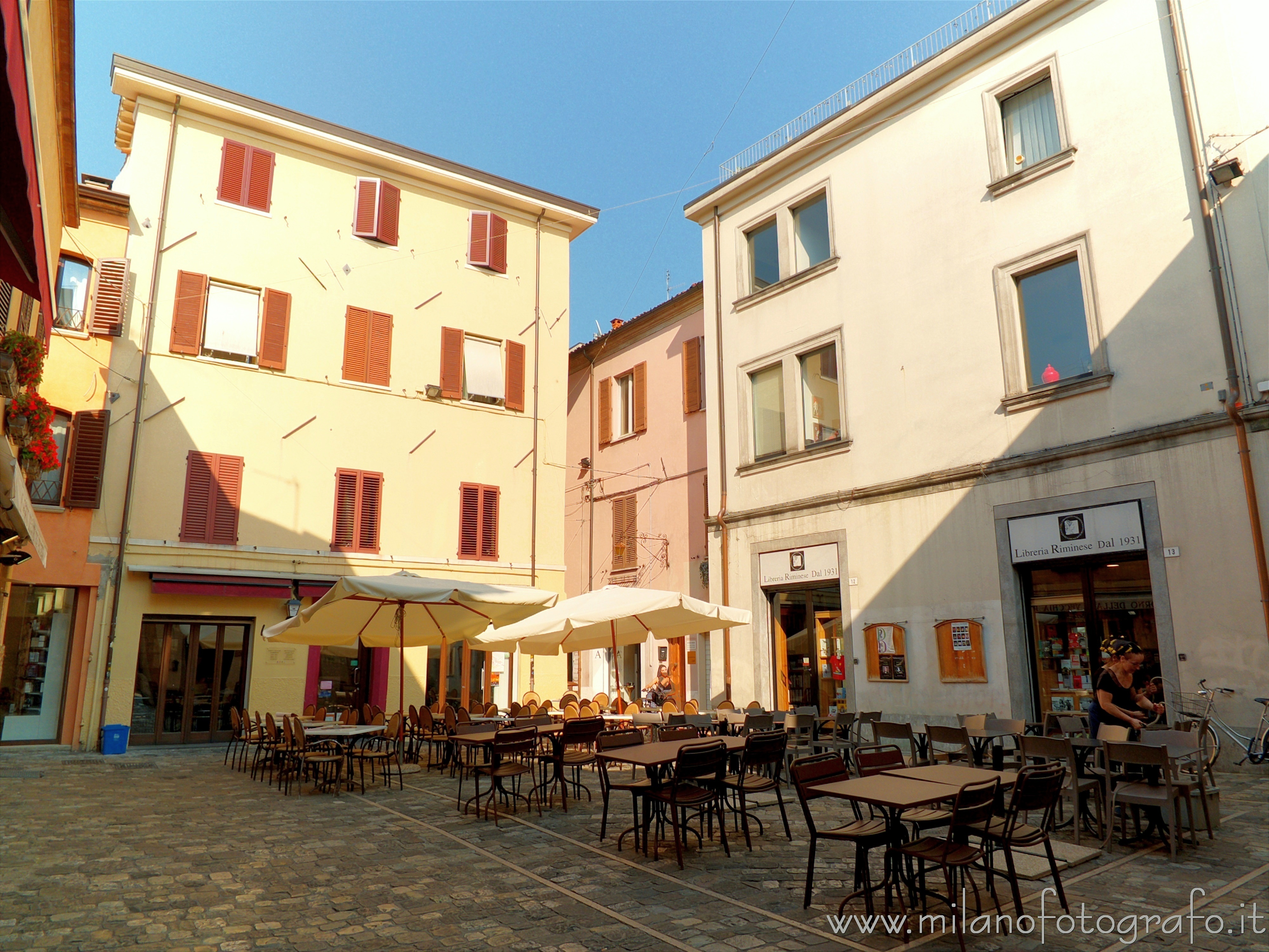 Rimini (Italy) - Gregorio da Rimini square